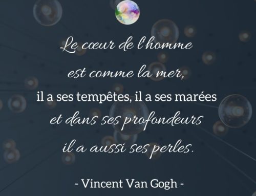 Citation Vincent Van Gogh | Le cœur de l’homme est comme la mer