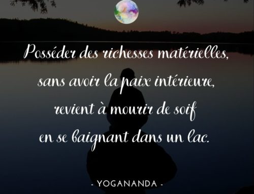 Citation Yogananda | Posséder des richesses matérielles