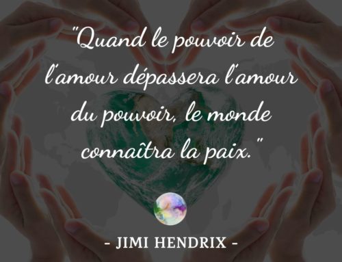 Citation Jimi Hendrix | Le pouvoir de l’amour