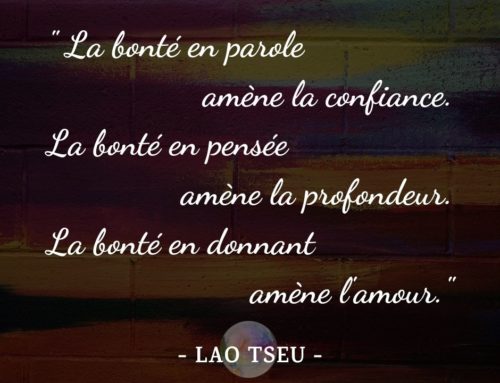 Citation Lao Tseu | L’art de la bonté