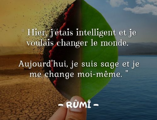 Citation Rûmî – Changer le monde